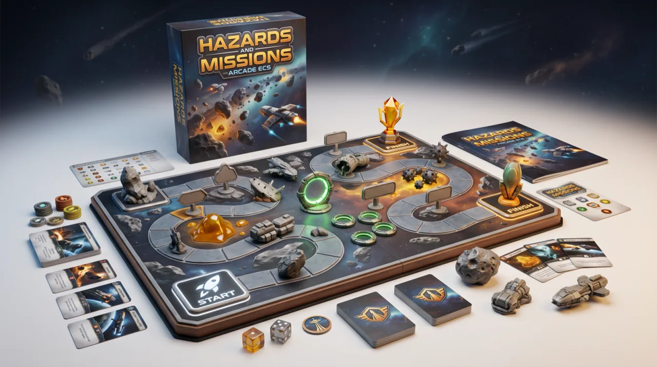 Hazards and Missions with Arcade ECS
